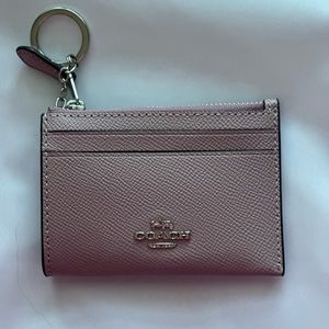 Coach mini zip wallet
